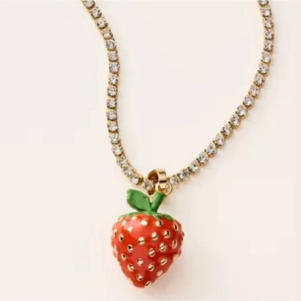 Kate Spade Strawberry Necklace - Picture 3 of 5